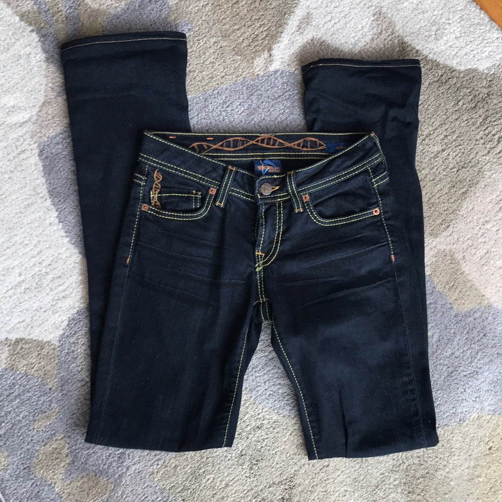 Genetic denim size 25 straight leg jeans
